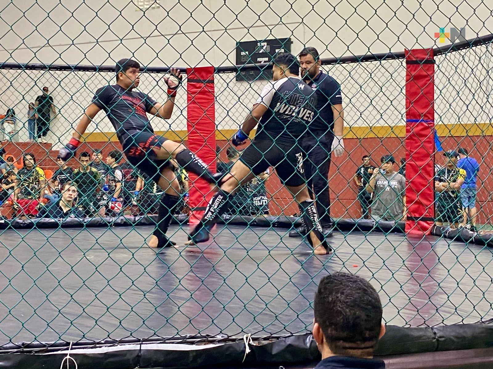 Fabián Cruz ganó abierto Quetzalli de MMA