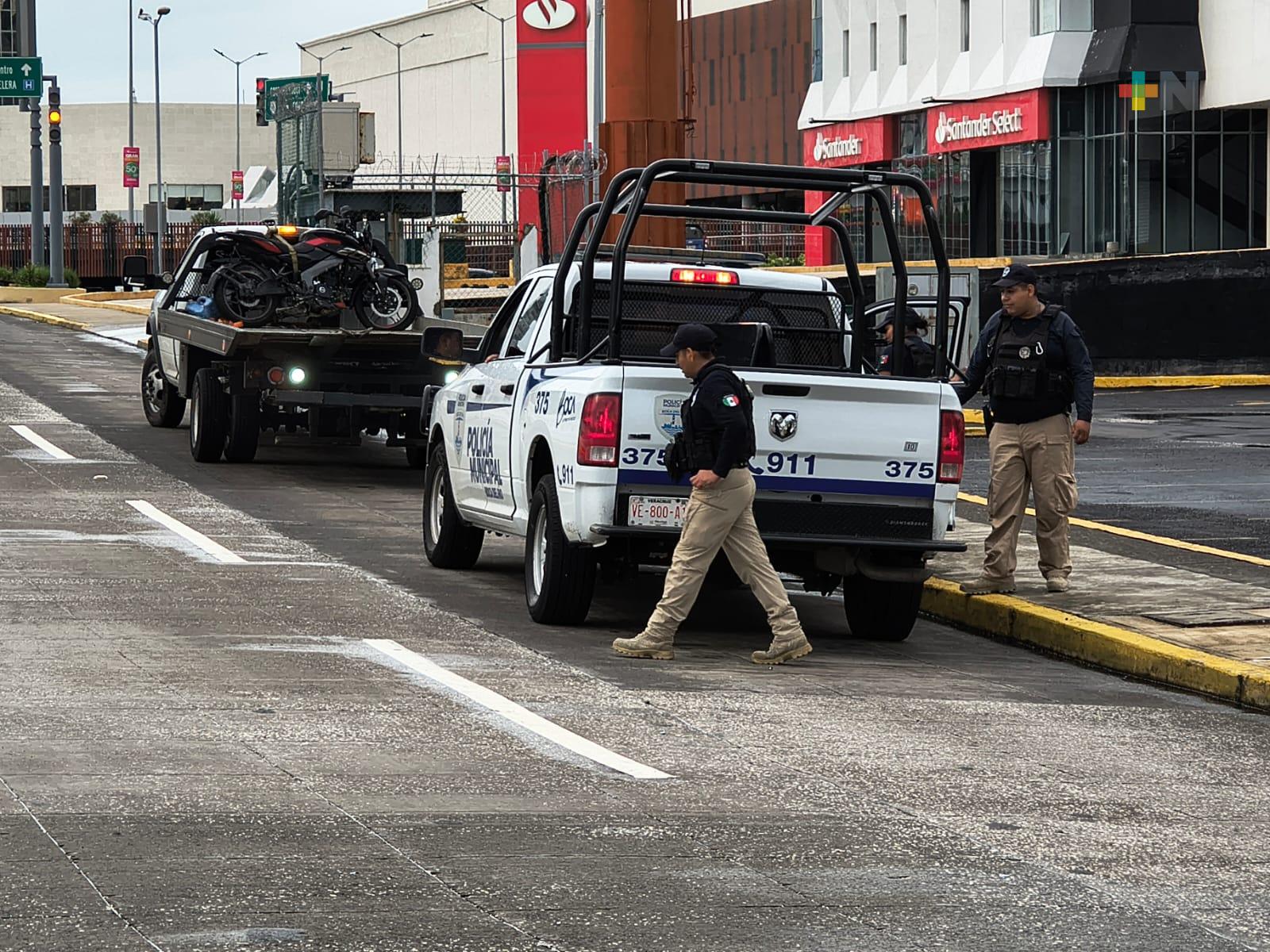 Fallecen dos motociclistas en accidentes ocurridos en Alvarado y Boca del Río