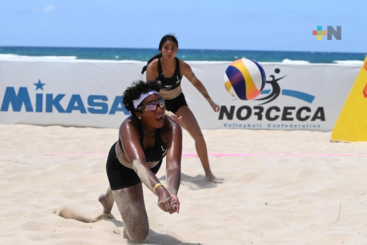 Destacada actuación de la Selección Mexicana U-18 Femenil de Voleibol de Playa
