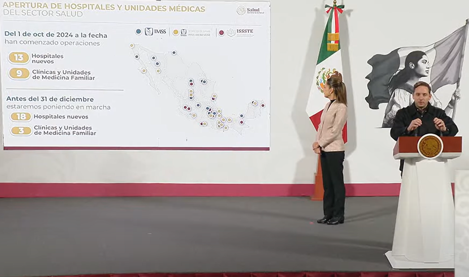Hospitales en Coatzacoalcos, Nautla y Orizaba entran en operación con el respaldo de Claudia Sheinbaum