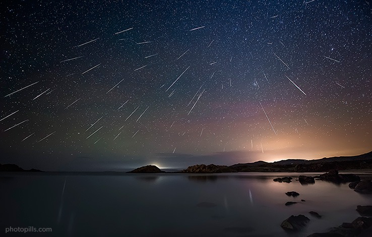 Lluvias de estrellas se podrán ver con cielo despejado