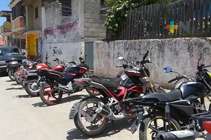 Gobierno estatal lleva a cabo programa de ordenamiento para motocicletas en zona norte de Veracruz