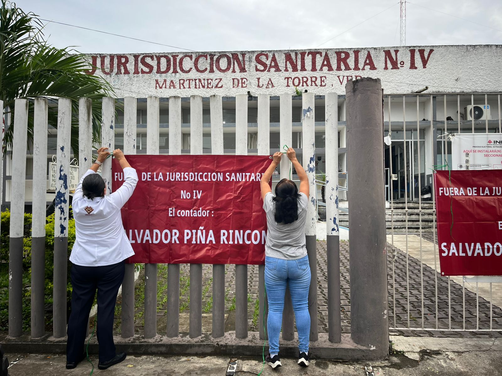 Paro de labores en Jurisdicción Sanitaria de Martínez de la Torre