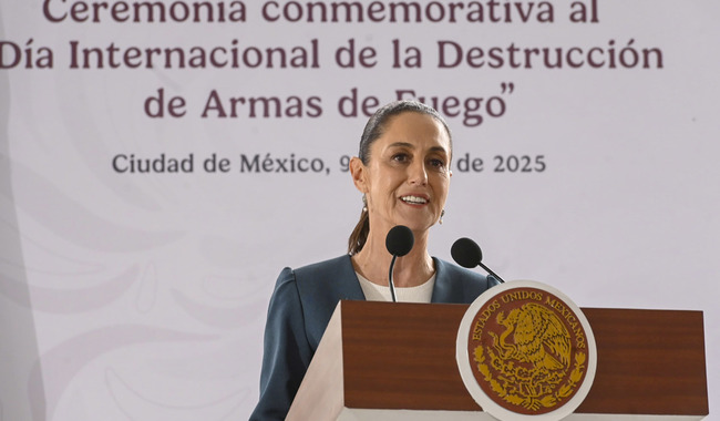 Presidenta celebra programa Sí al Desarme, Sí a la Paz y anima a que en todo el país se atiendan las causas que generan la violencia