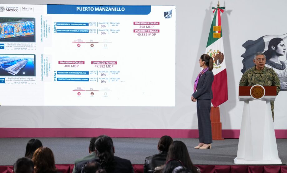 Avanzan obras de proyectos portuarios en costas mexicanas