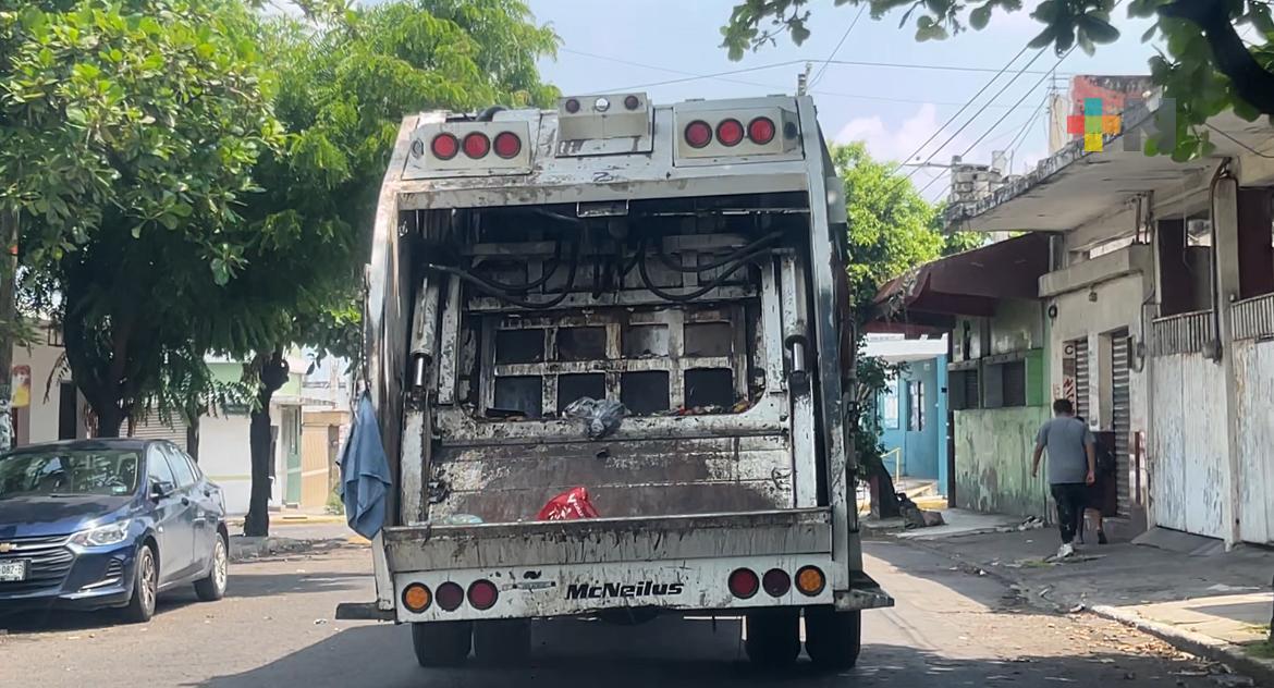 Denuncian deficiencias en recolección de basura en colonia de Veracruz puerto