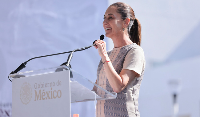 Presidenta inaugura primera etapa de hospital del IMSS en Ensenada, Baja California