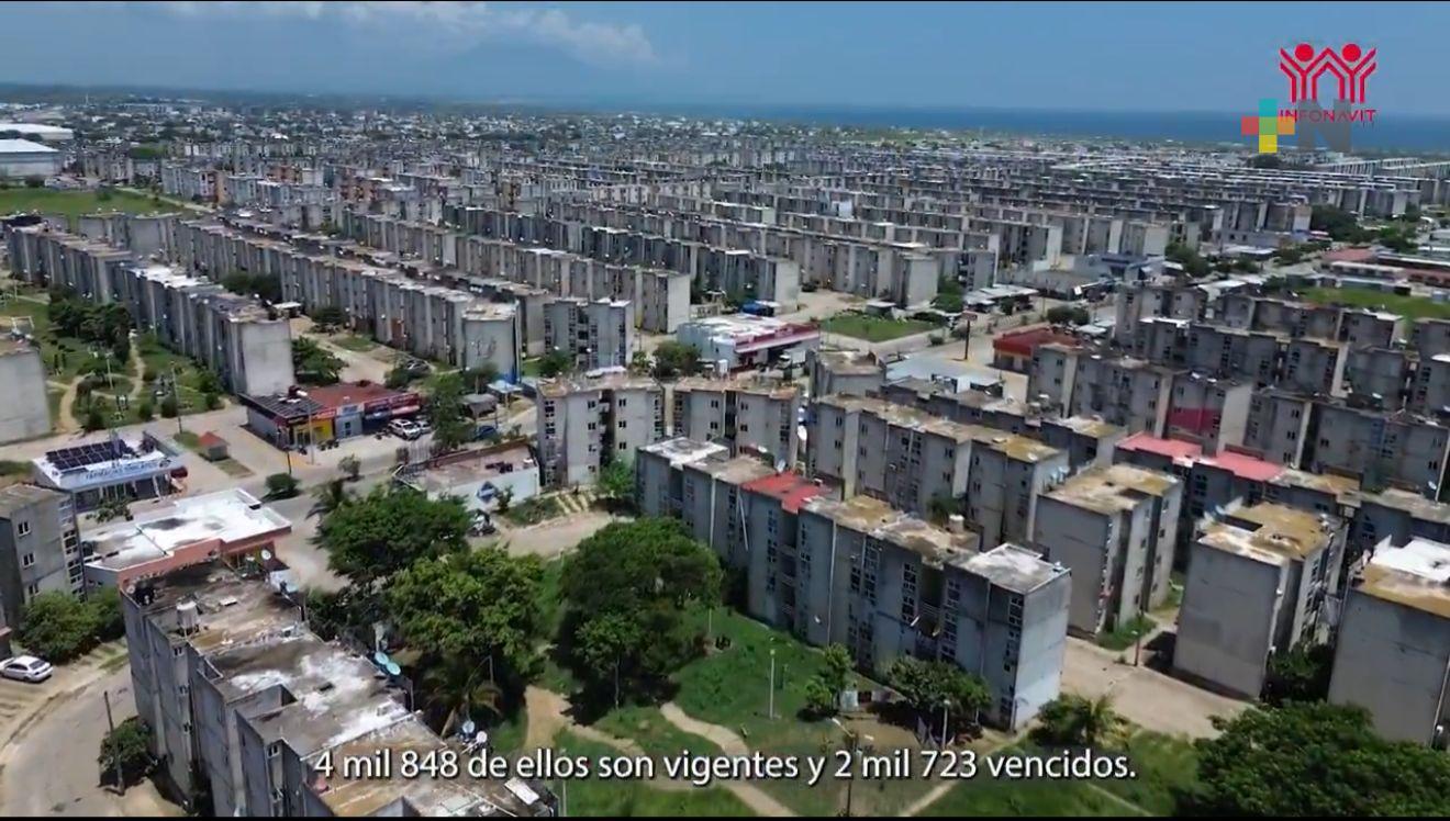 Infonavit avanza en construcción de viviendas en Veracruz