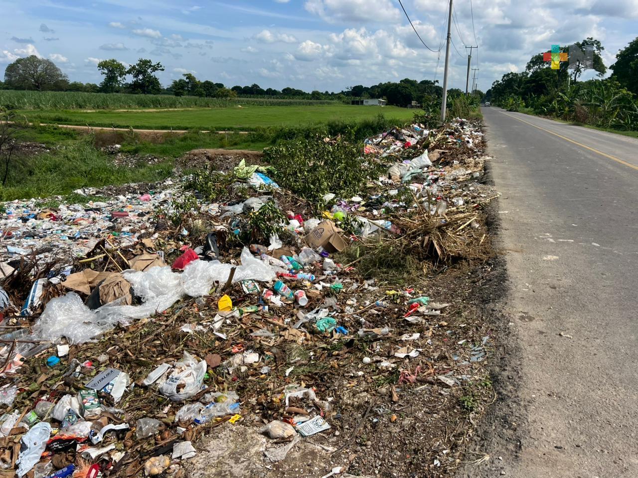 Basurero a cielo abierto en Otatitlán: riesgo creciente para la salud y el medio ambiente