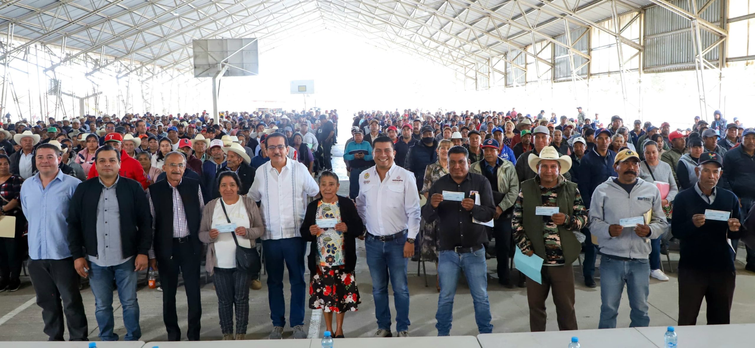 Sedarpa entrega 2.5 mdp a productores de maíz afectados por fenómenos naturales