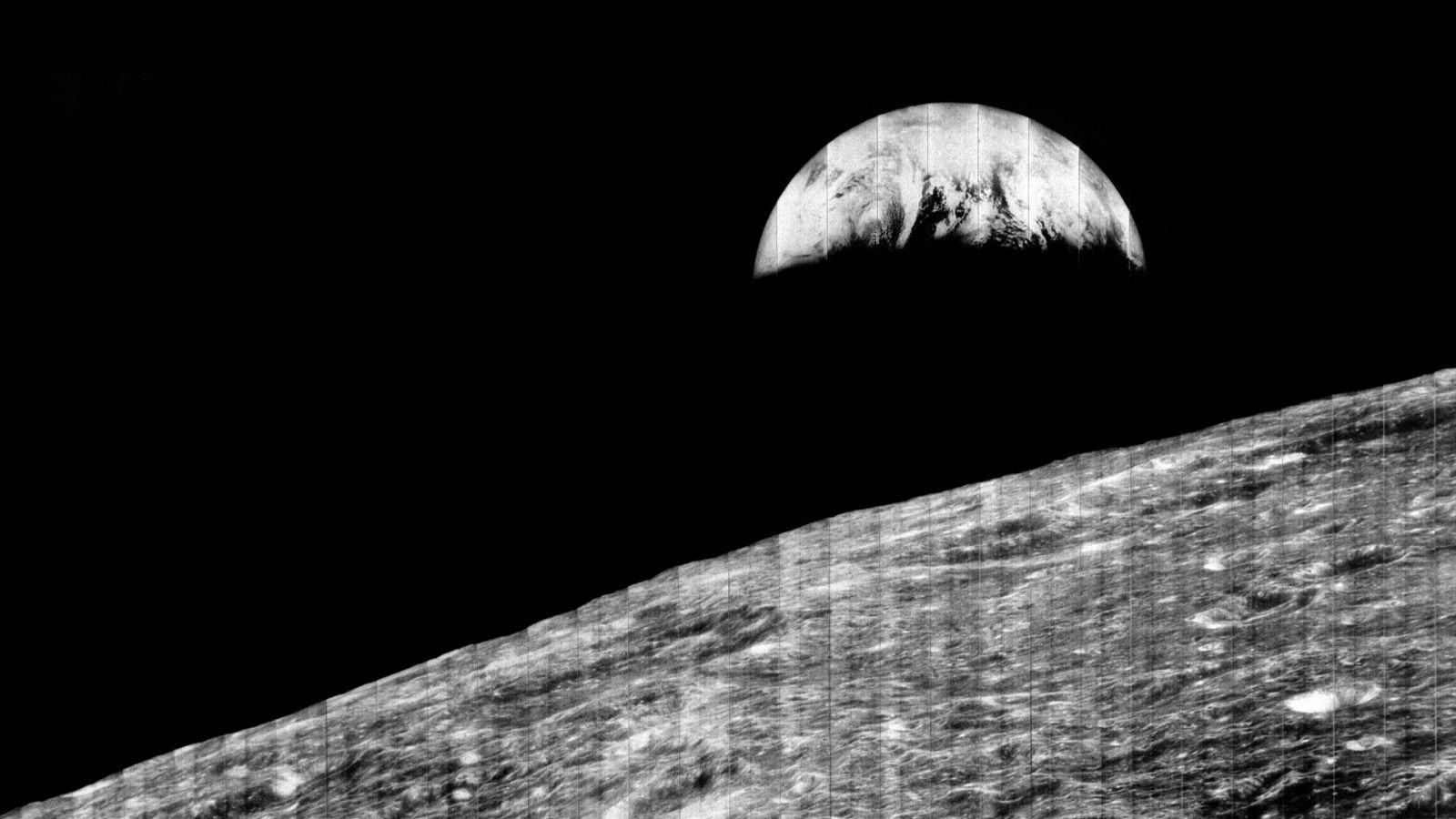 59 años de una mirada histórica: la primera foto de la Tierra desde la Luna