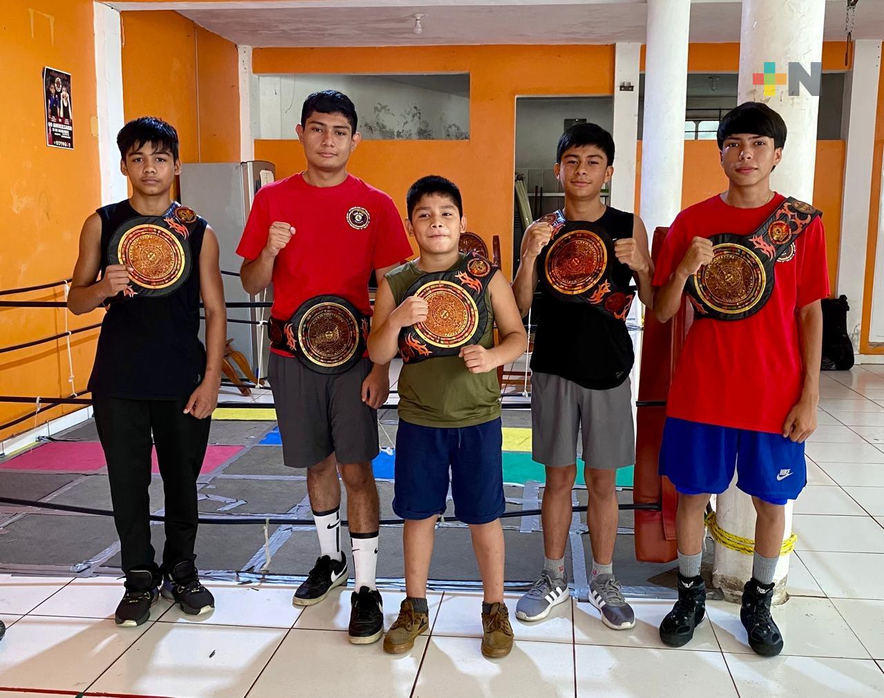 Boxeadores de Coatzacoalcos brillan en el Nacional Amateur