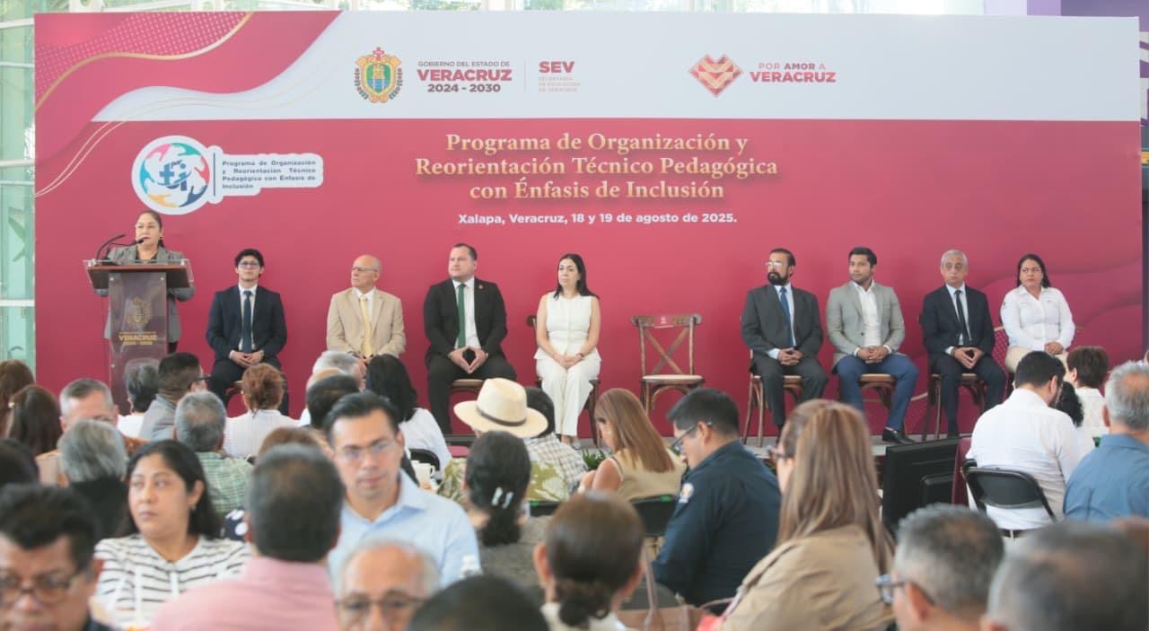 Presenta SEV el Programa POR TI para fortalecer aprendizajes y reducir rezago educativo
