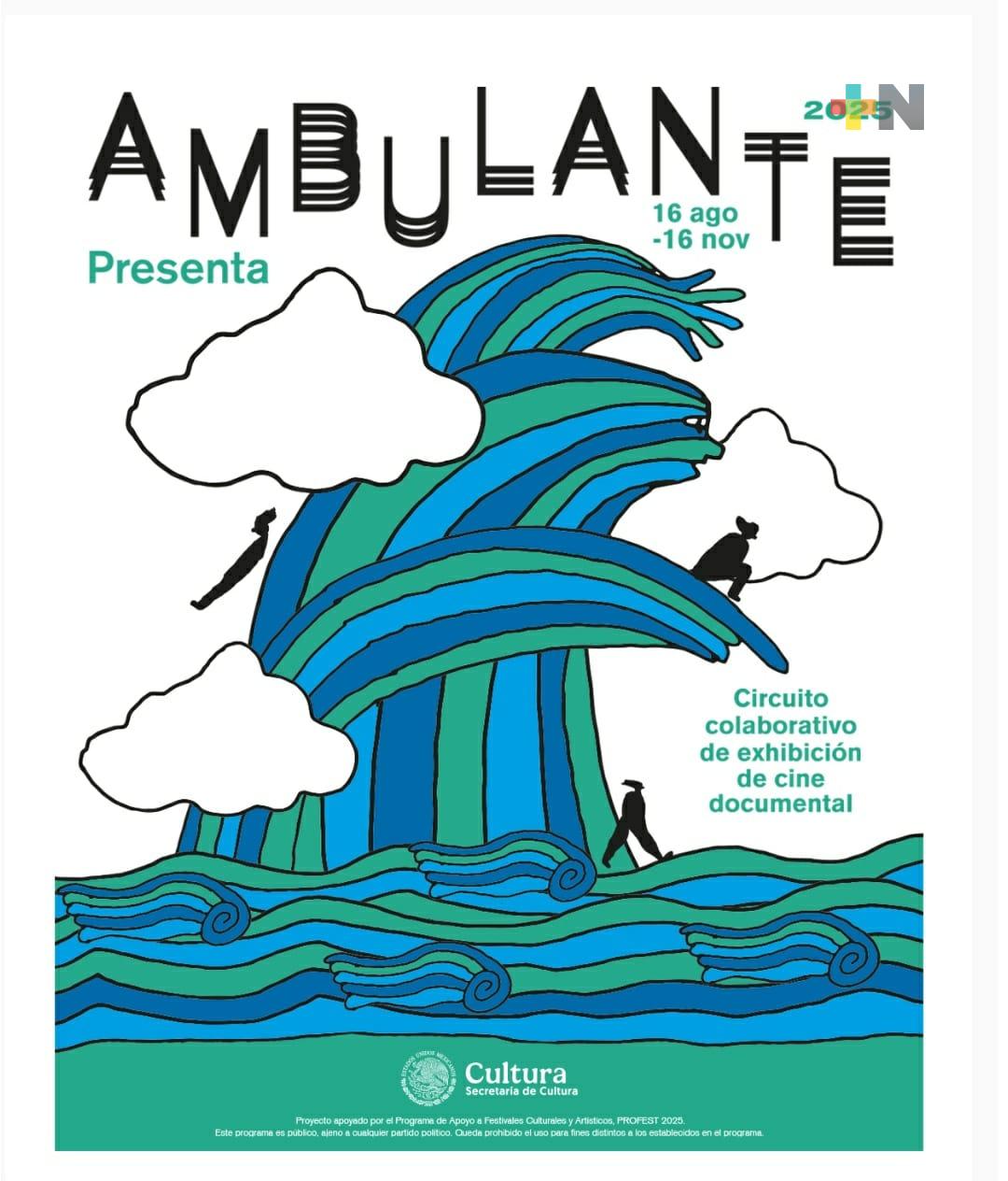 Veracruz confirma participación en «Ambulante»