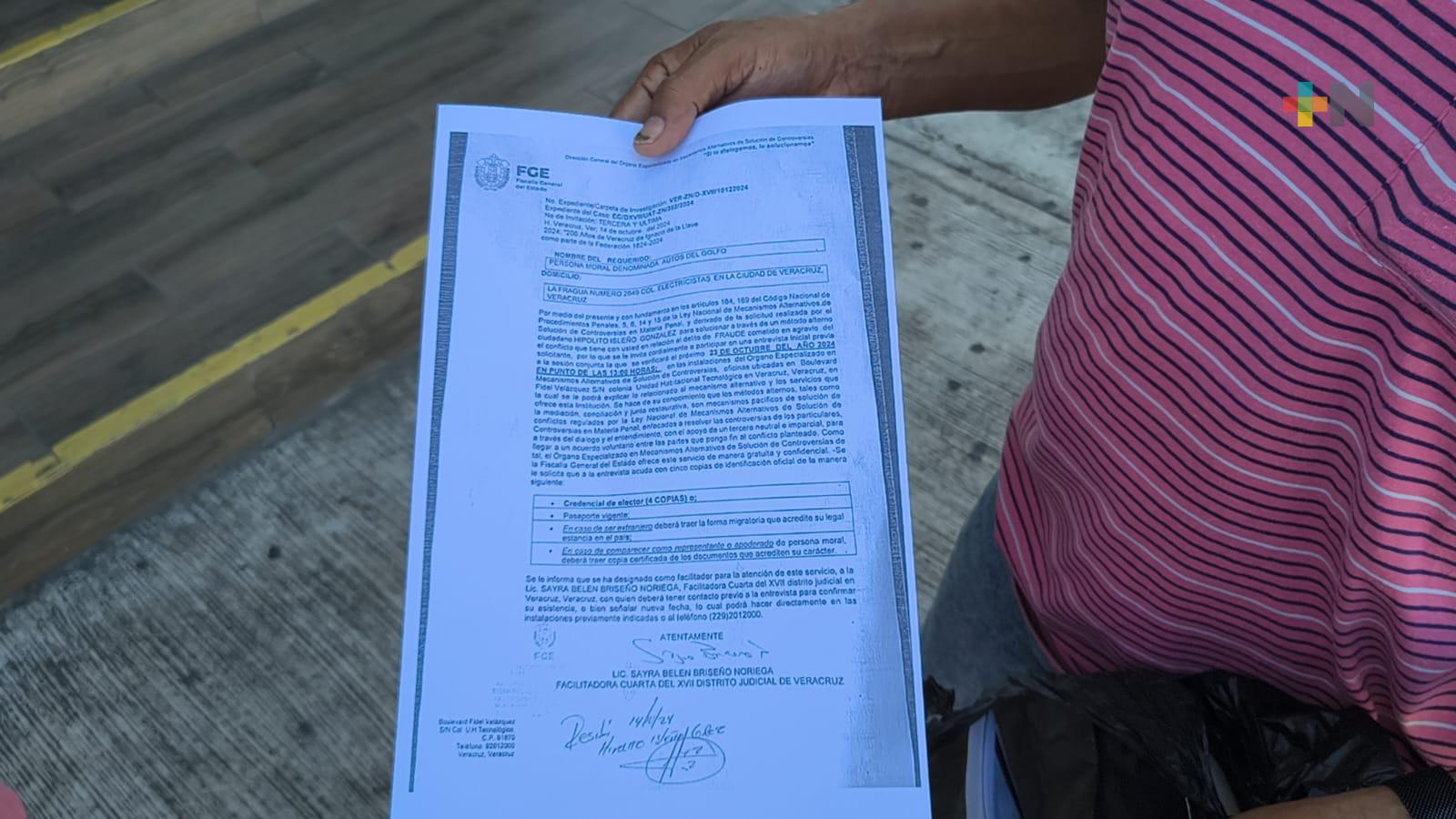 Financiera “Autos del Golfo” defrauda a  ciudadanos de distintos municipios veracruzanos