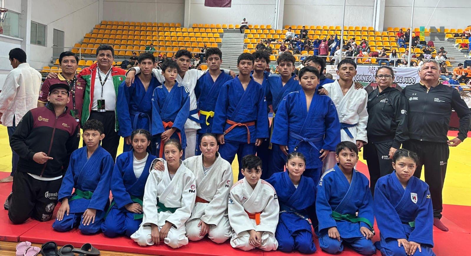 Delegación de Veracruz obtiene 33 medallas en campeonato nacional selectivo de judo