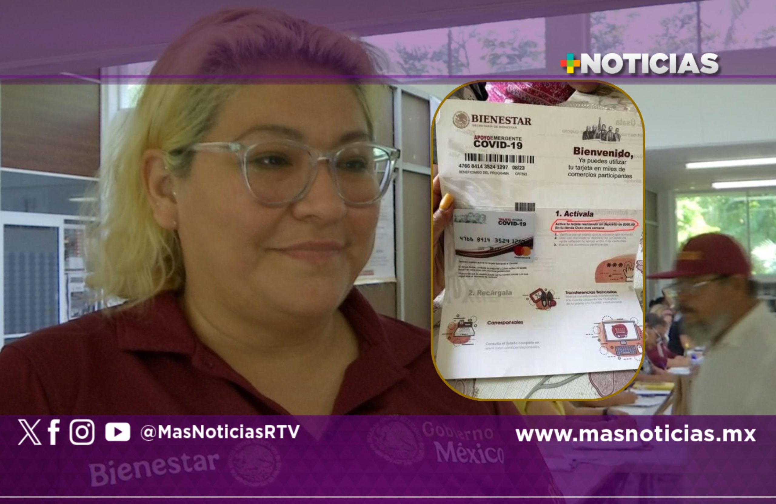 Alertan sobre falsas tarjetas del Bienestar