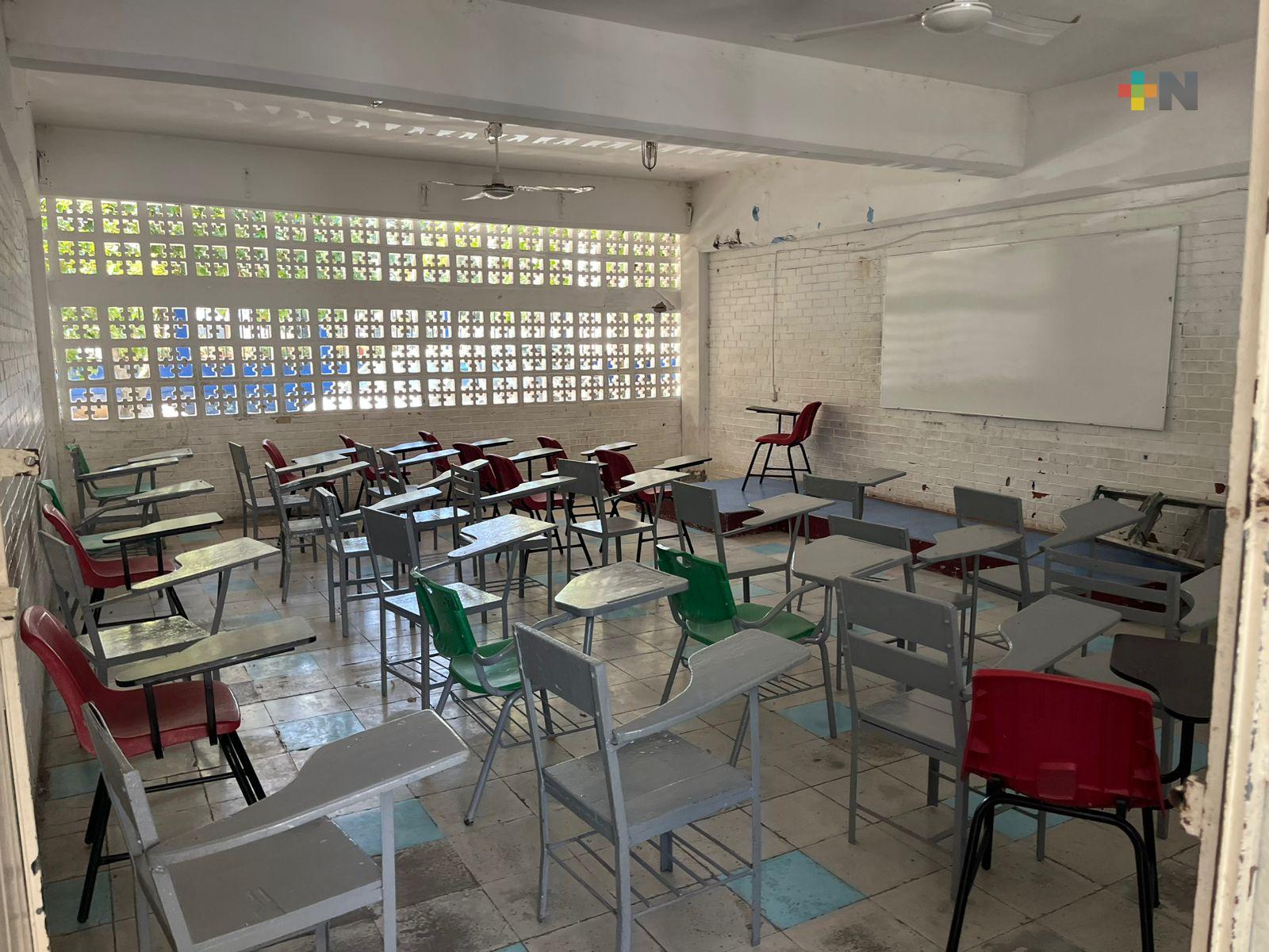 SEV continúa trabajando para un regreso a clases seguro en el norte de Veracruz