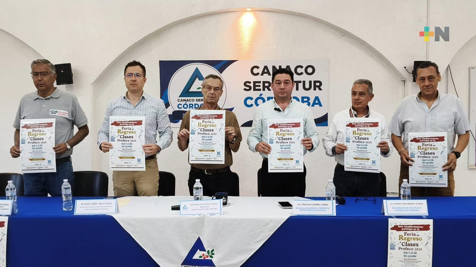 Anuncian «Feria de regreso a clases» en Córdoba