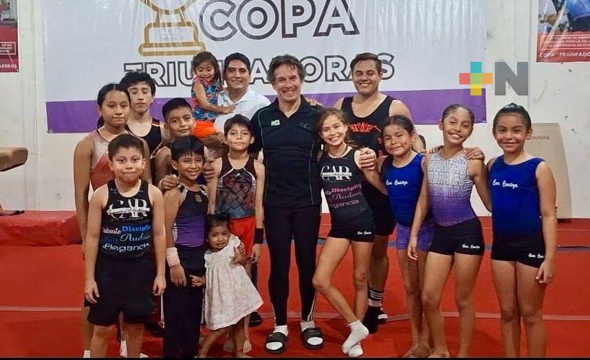 Cerca de 20 atletas participaron en Campamento de Gimnasia Artística