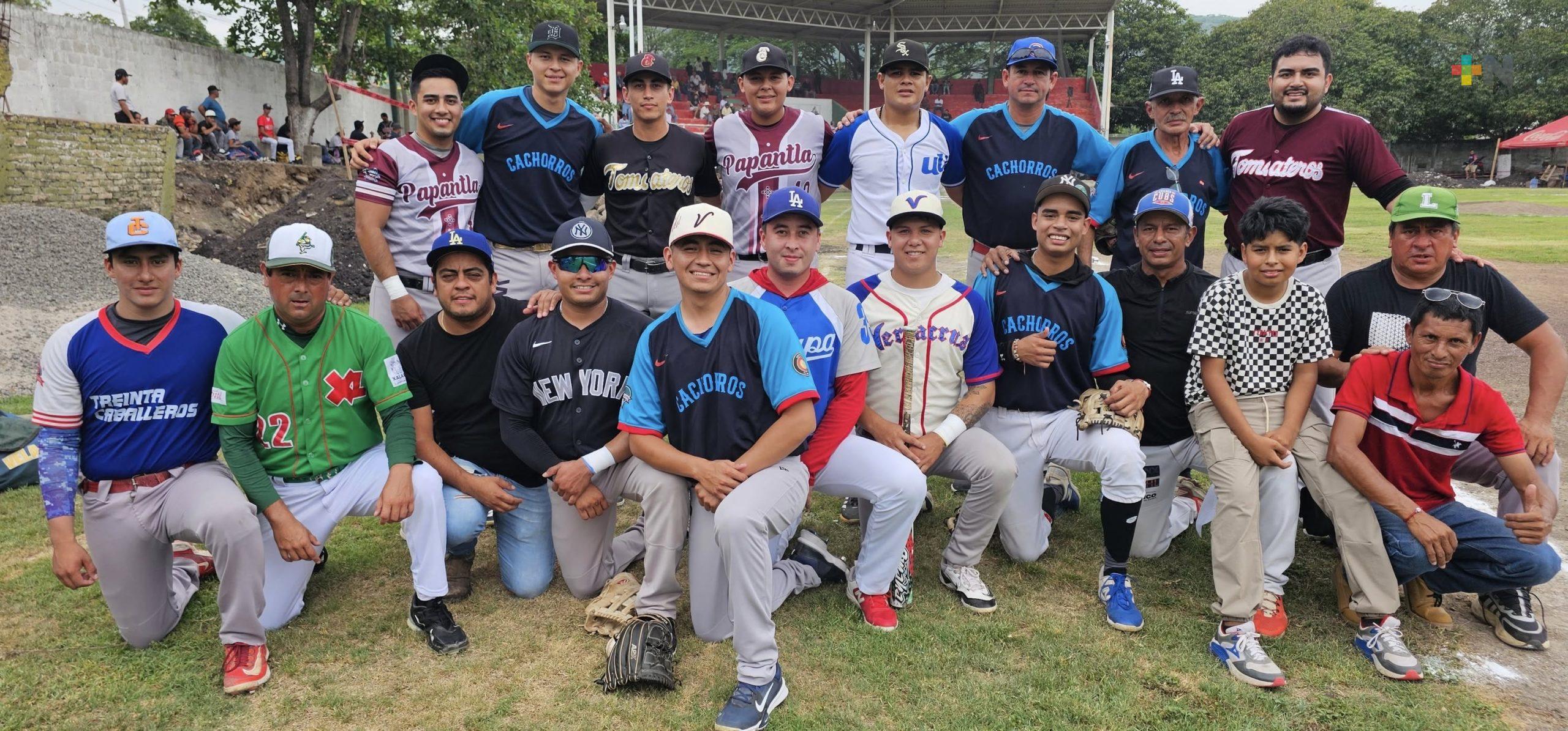 Jornada crucial en el béisbol de Emiliano Zapata