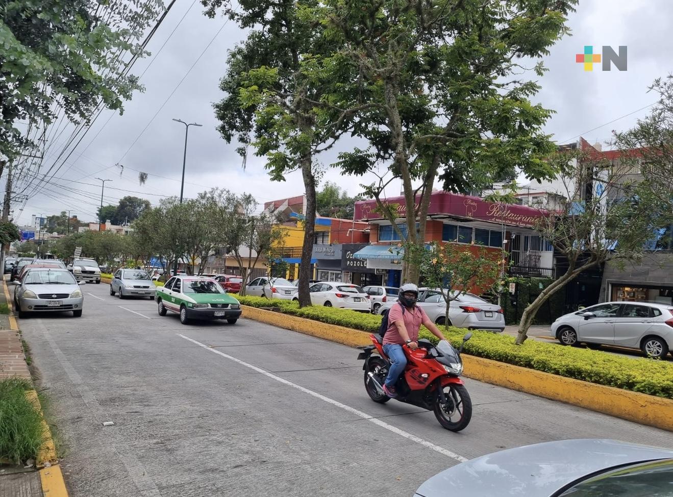 Cielo medio nublado a nublado, con probabilidad de lluvias y tormentas por la tarde noche