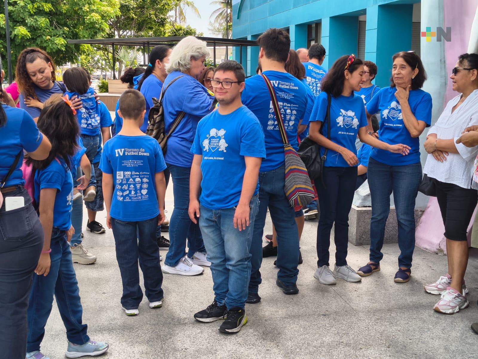 Jóvenes con Síndrome de Down representarán a Veracruz en copa nacional de futbol