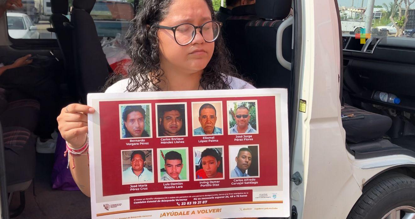 Colectivo de búsqueda y organismos estatales realizan jornada de difusión