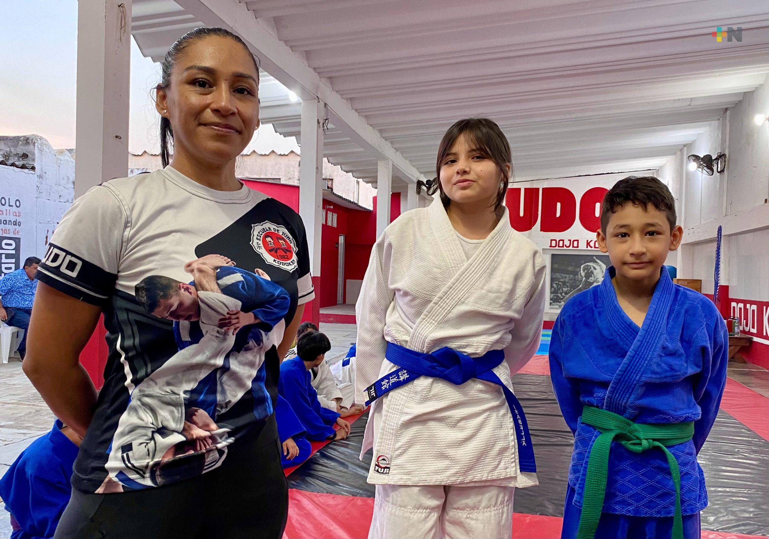 Bronce para Isabella Camacho y Eduardo Pérez en Torneo Nacional de Judo