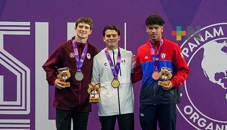 Kenny Zamudio sumó la tercera presea de oro para México en los clavados de Asunción 2025