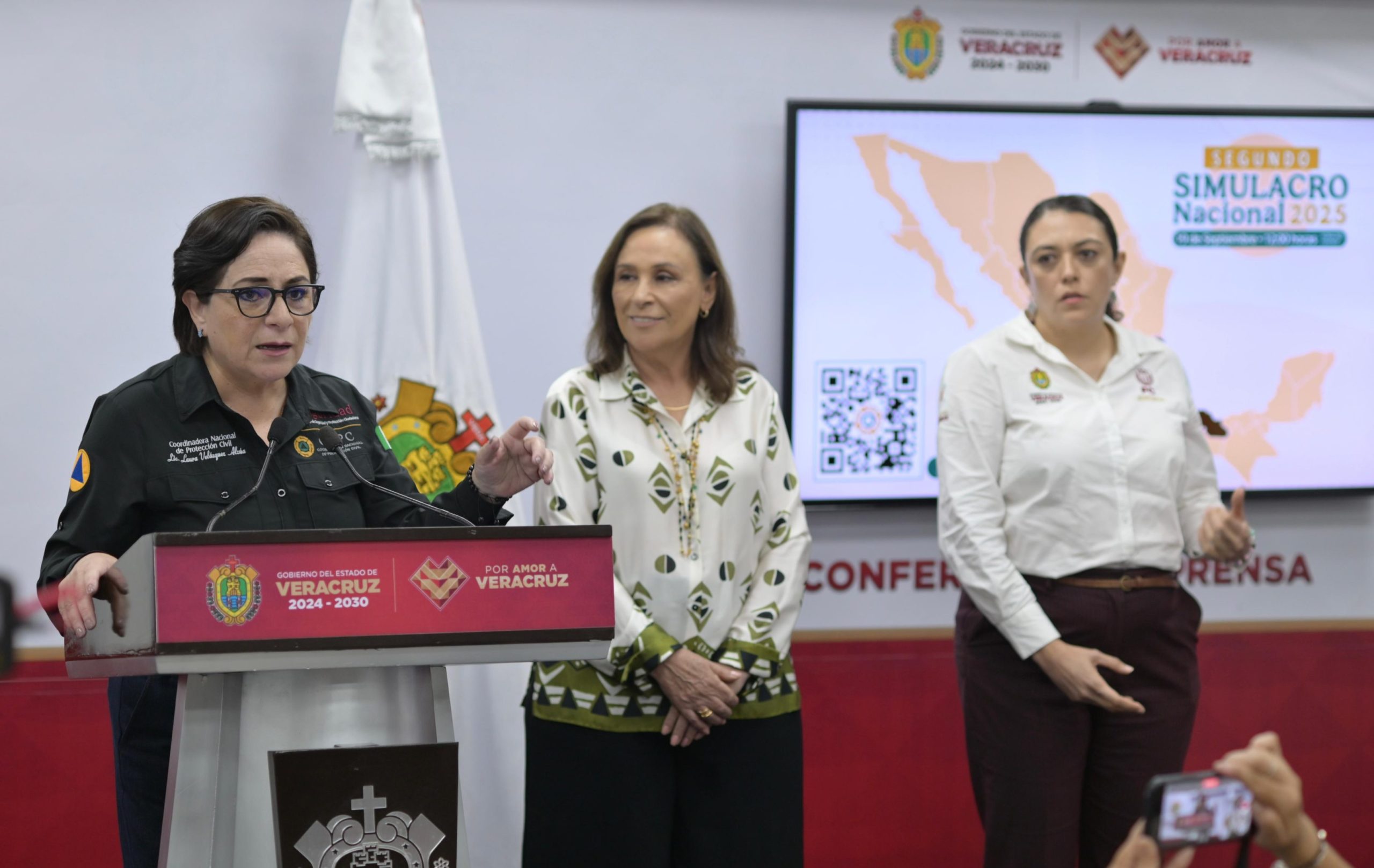Veracruz recibirá alertamiento celular durante el Segundo Simulacro Nacional