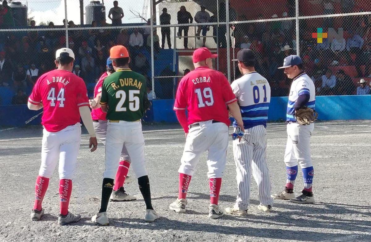 Rumbo a la final del Regional de Beisbol de Alchichica