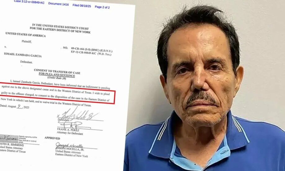 “El Mayo” Zambada se declara culpable de narcotráfico en EUA