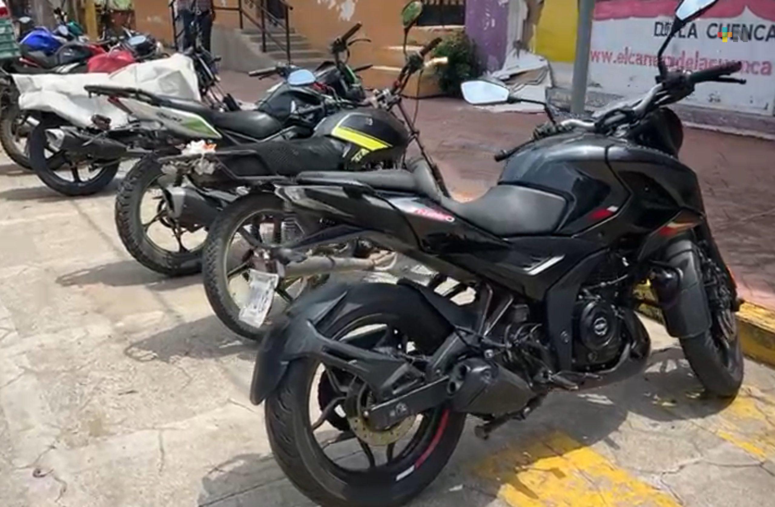 Así marcha el emplacamiento de motocicletas  en Tres Valles