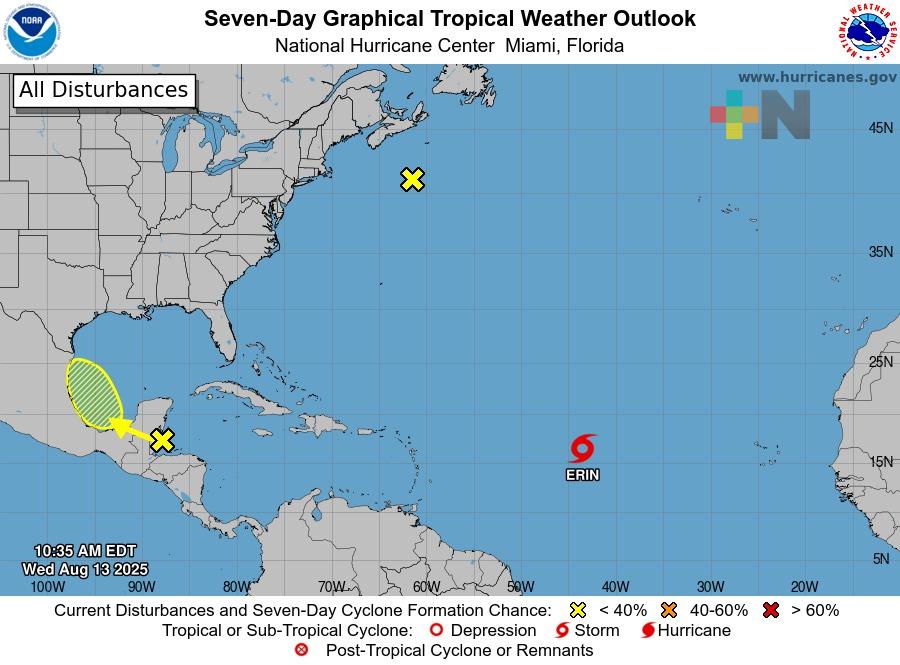 SPC monitorea comportamiento de onda tropical 22