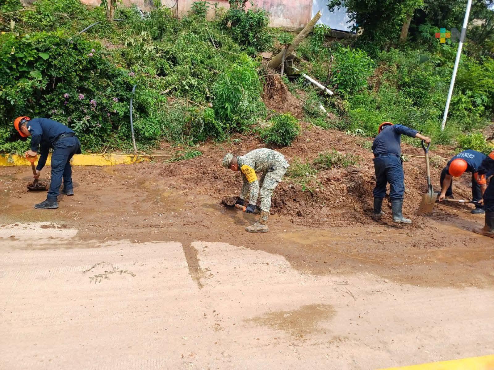 Aplican plan DN III-E en municipios del sur de Veracruz