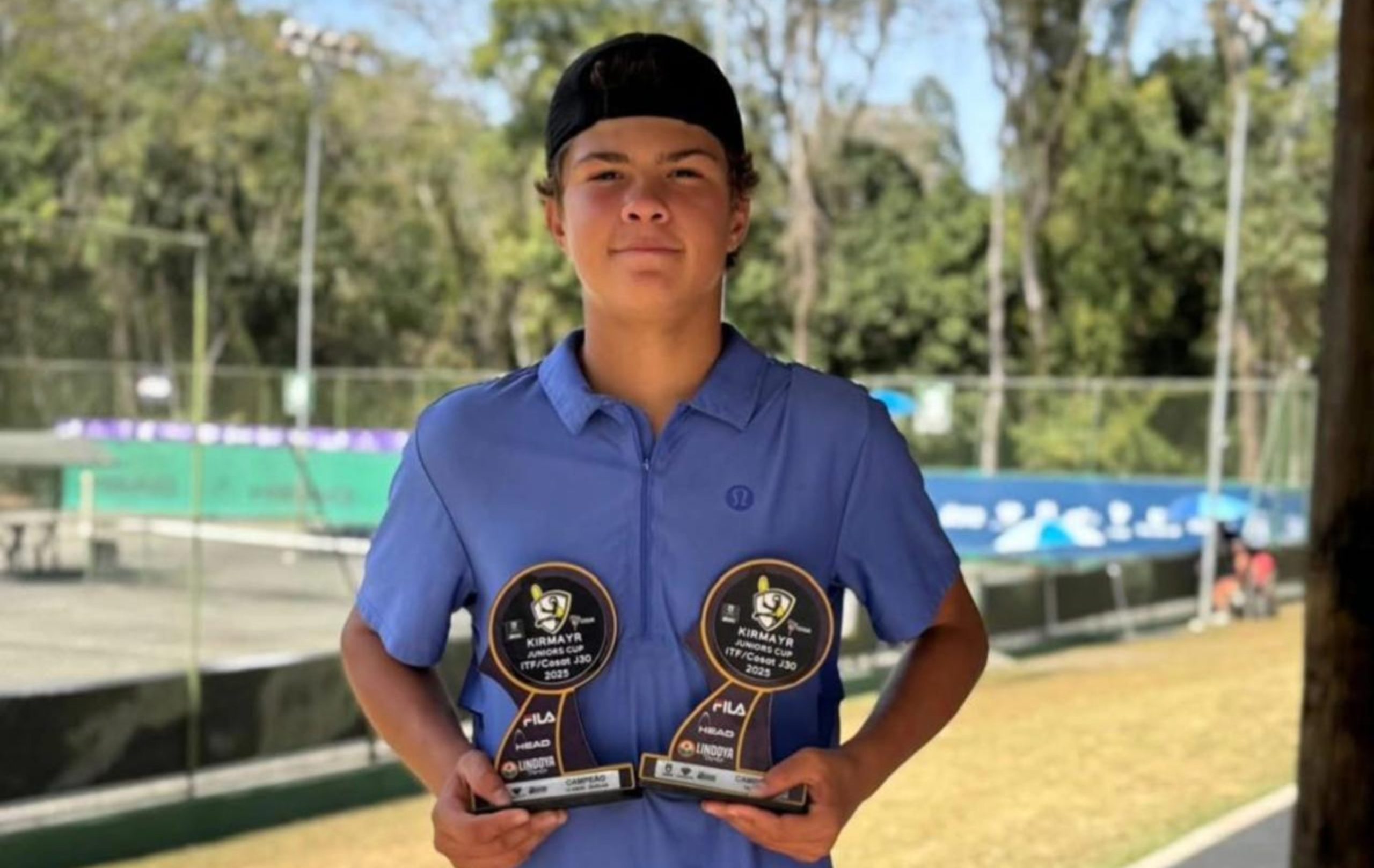 «Pato» Álvarez, doble campeón en Brasil