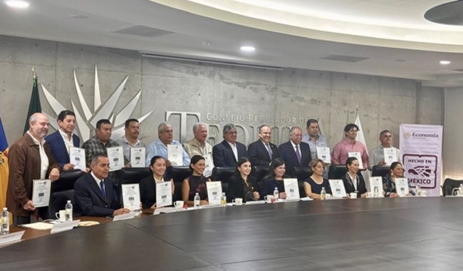 Reciben 16 empresas tequileras certificación “Hecho en México”