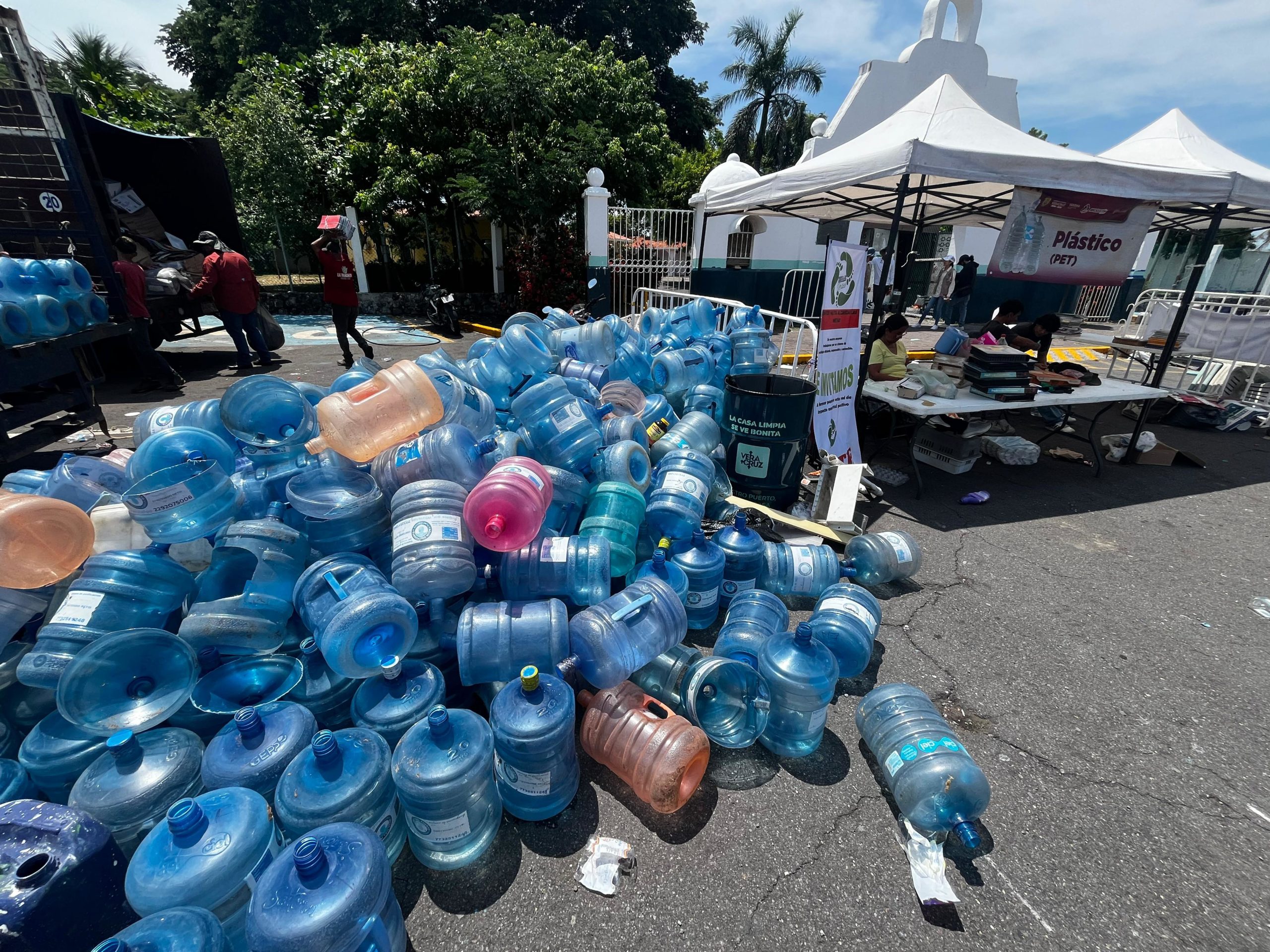 Al Reciclatón de Veracruz puerto se suman 13 municipios y logran gran acopio