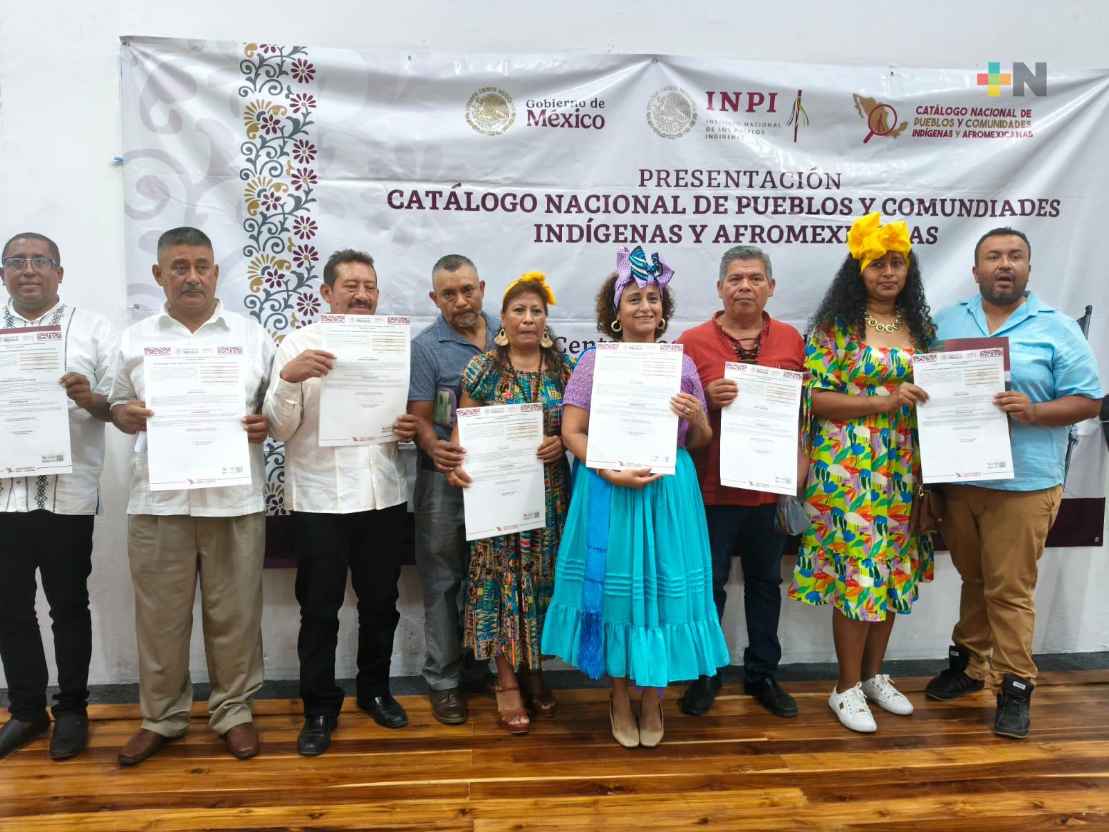 Reciben reconocimiento oficial comunidades afroveracruzanas