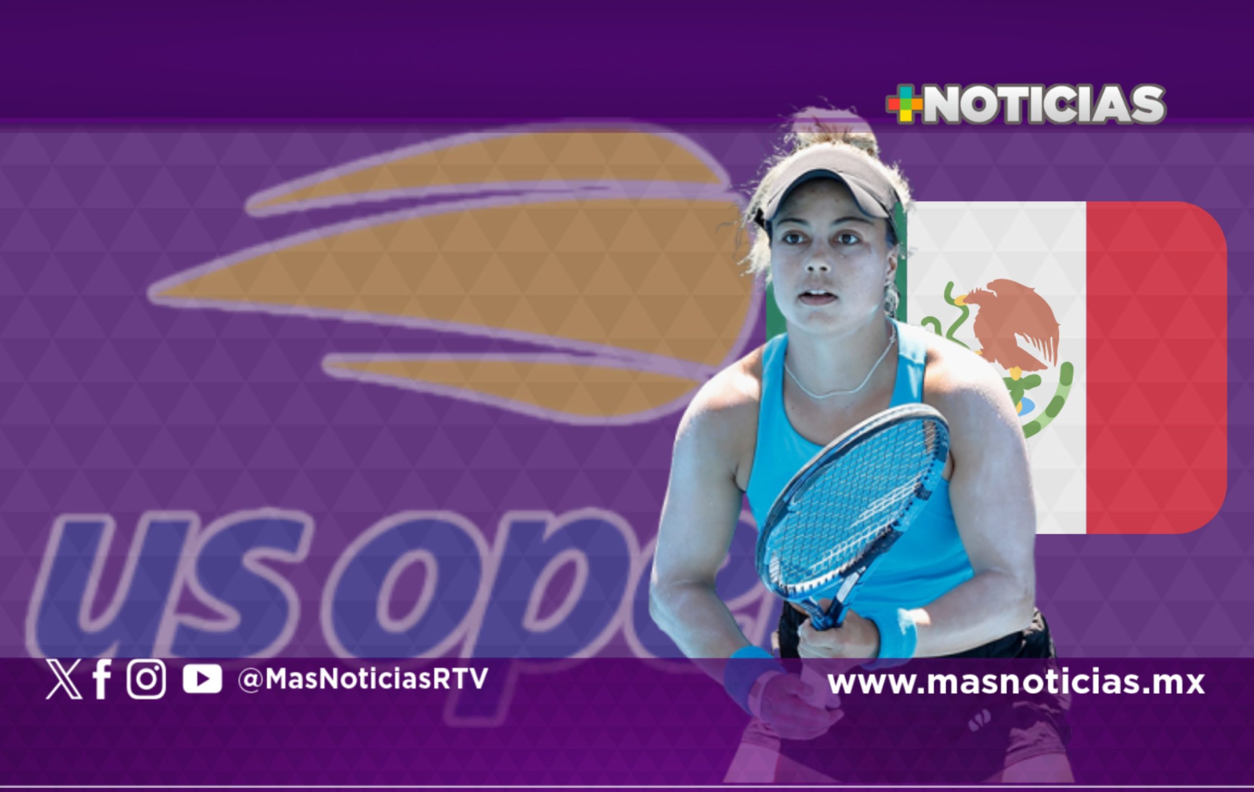 Histórico triunfo de mexicana en US Open