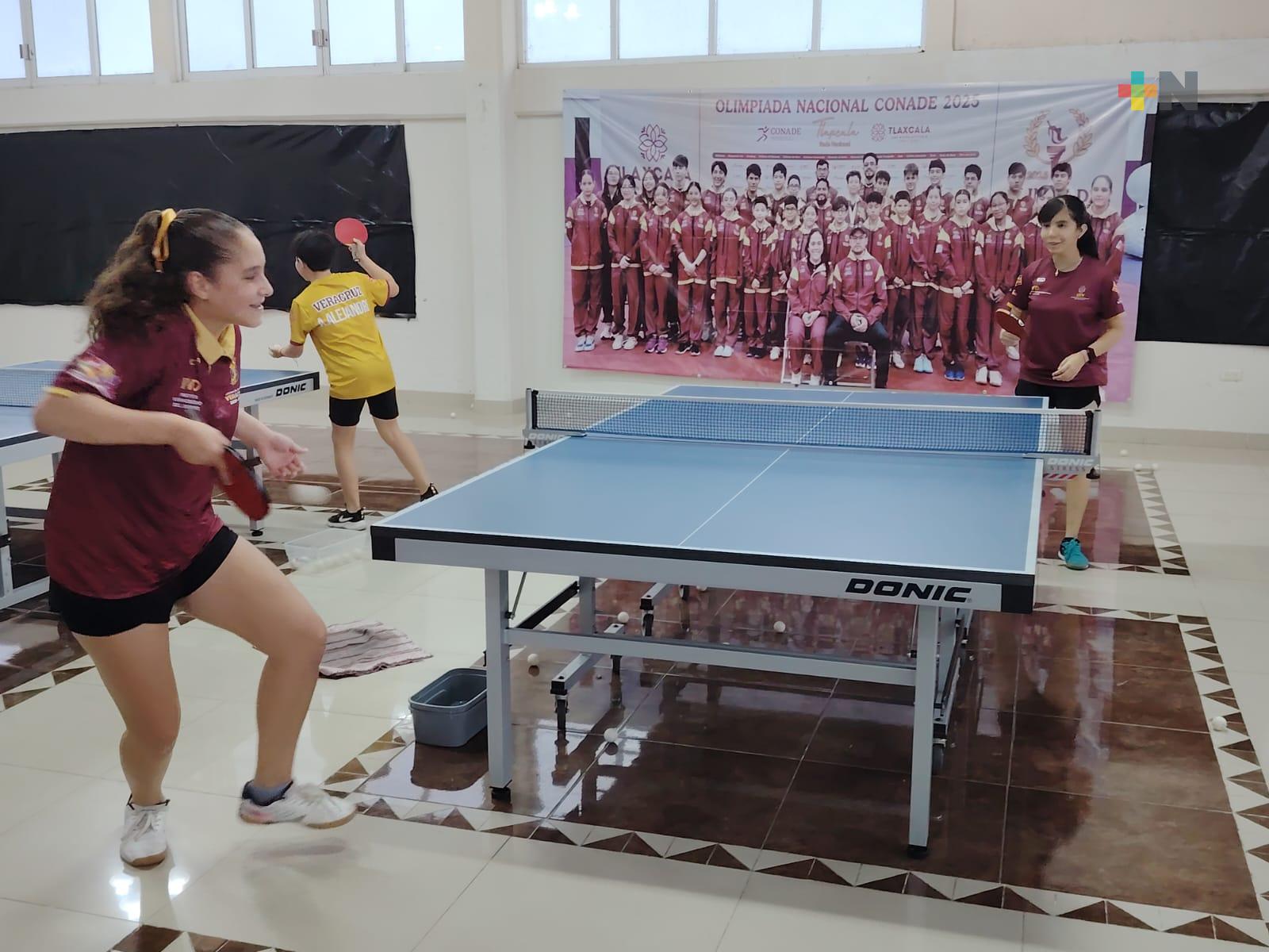 Tenismesistas veracruzanos competirán en Argentina y Guatemala