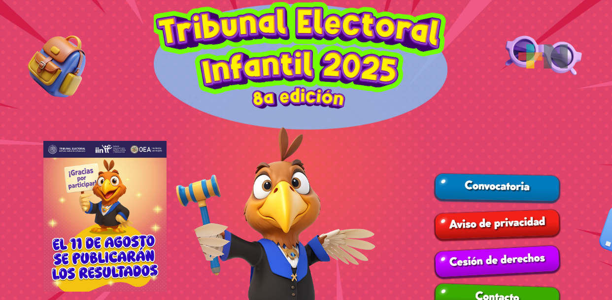 Tribunal Electoral Infantil 2025, el próximo 22 de agosto