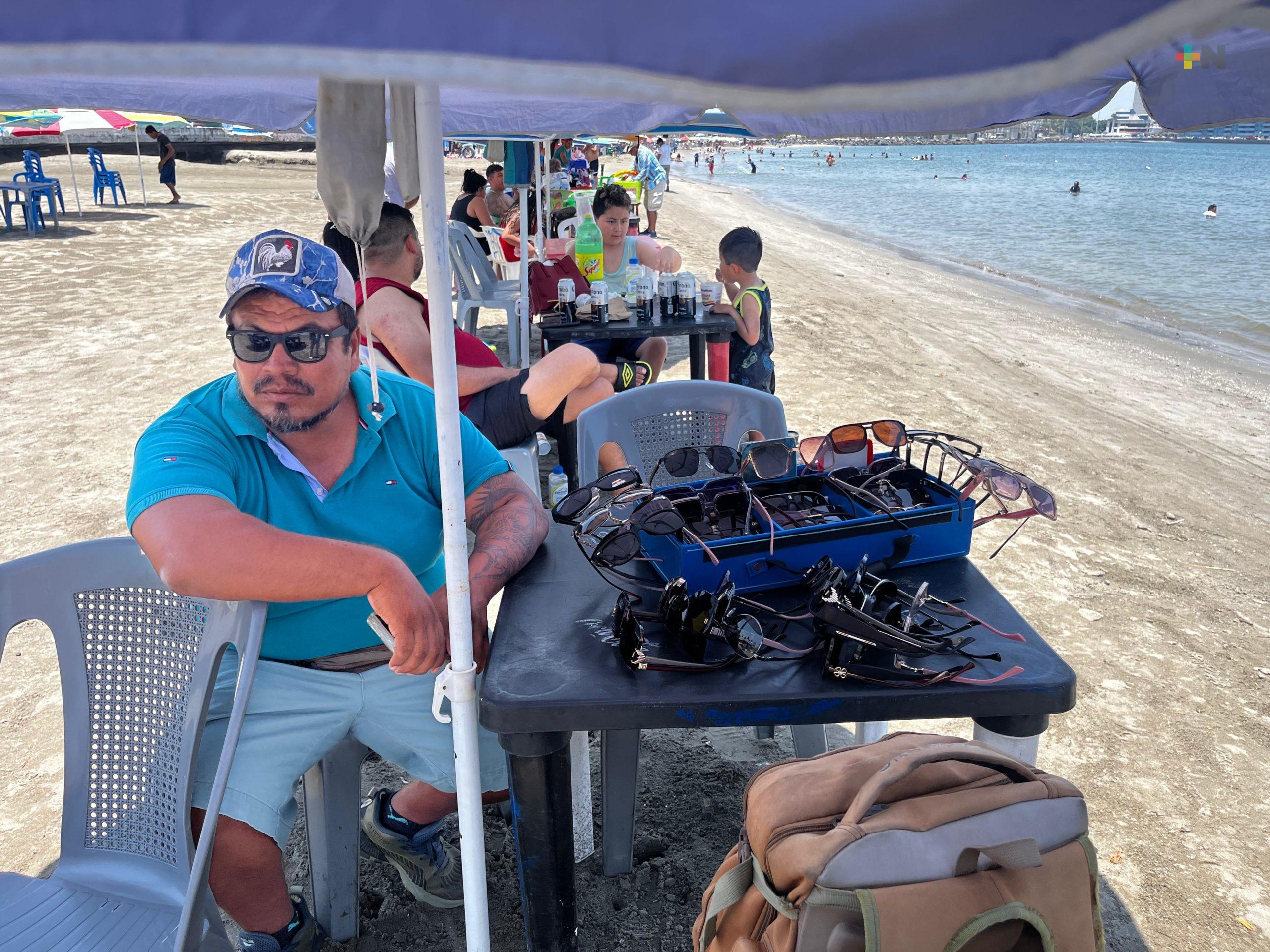 Exhortan a población usar bloqueador por altas temperaturas en Veracruz puerto