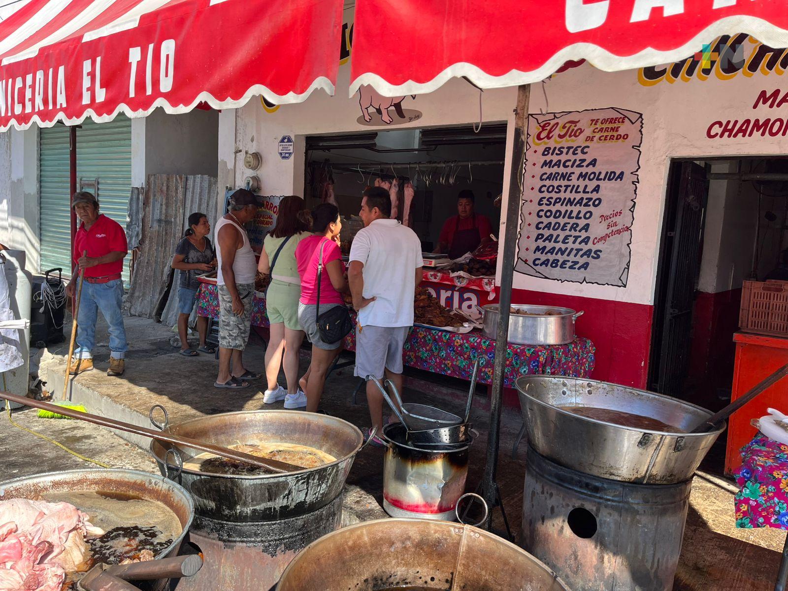 Venta de carnitas, buen negocio para tablajeros de Martínez de la Torre