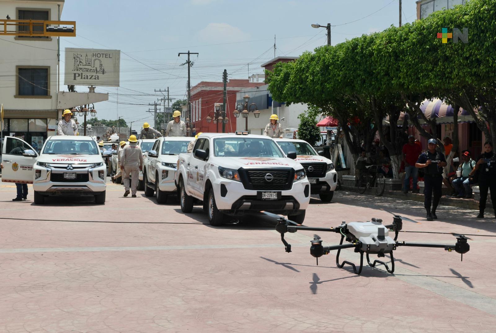 Veracruz implementa uso de drones para proteger a la población contra el dengue