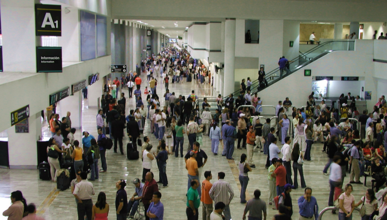 Incrementan 4.5 por ciento de pasajeros en vuelos durante el primer semestre de 2025