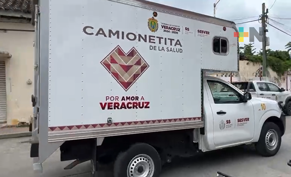 Camionetita de la Salud llega a la cuenca del Papaloapan