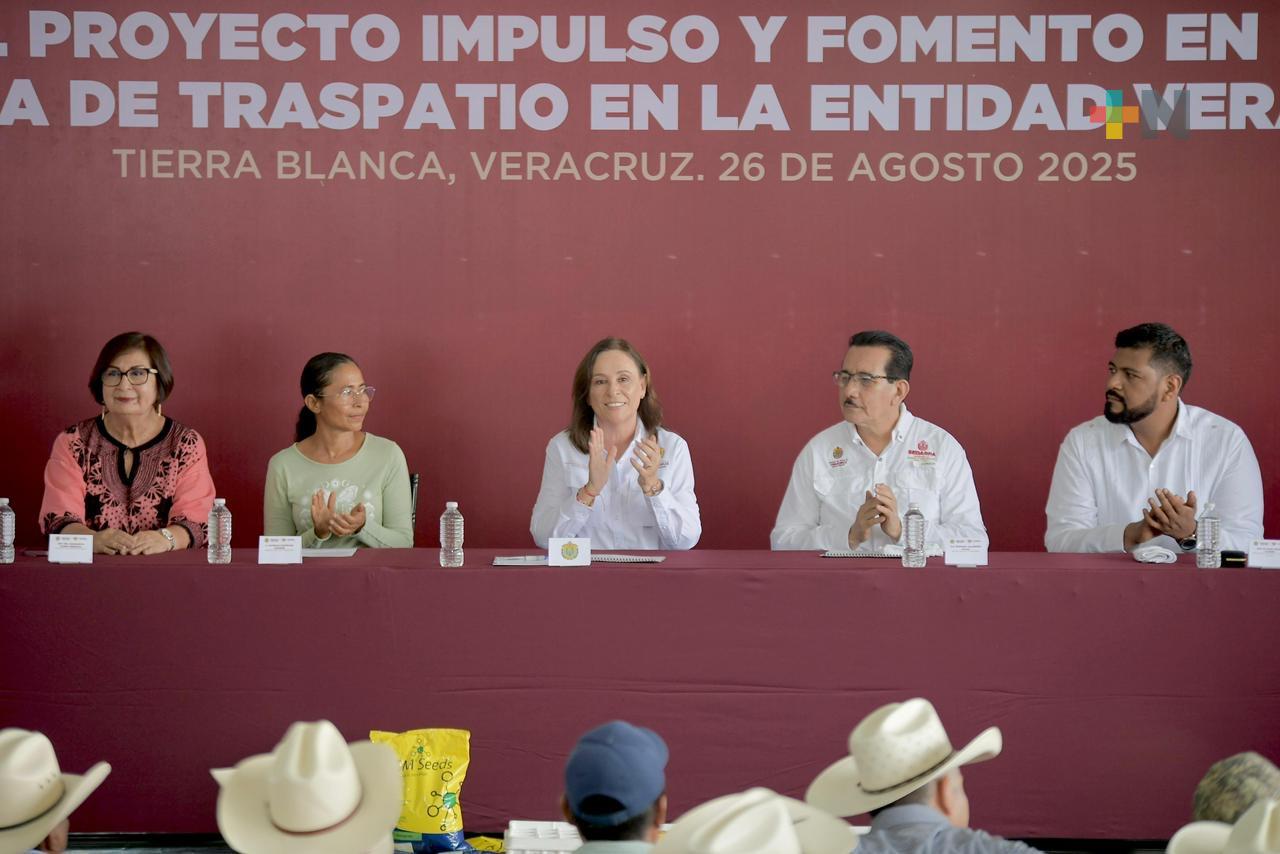 Proyectos avícolas en Tierra Blanca: apoyo directo al campo veracruzano