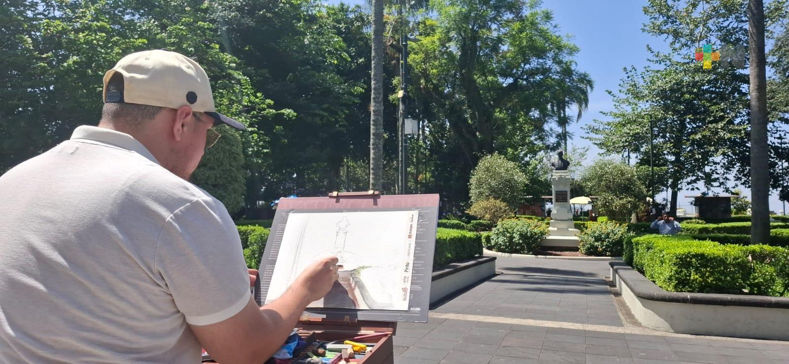 Postales con alma: ciudadanos retratan los barrios de Xalapa en concurso de pintura